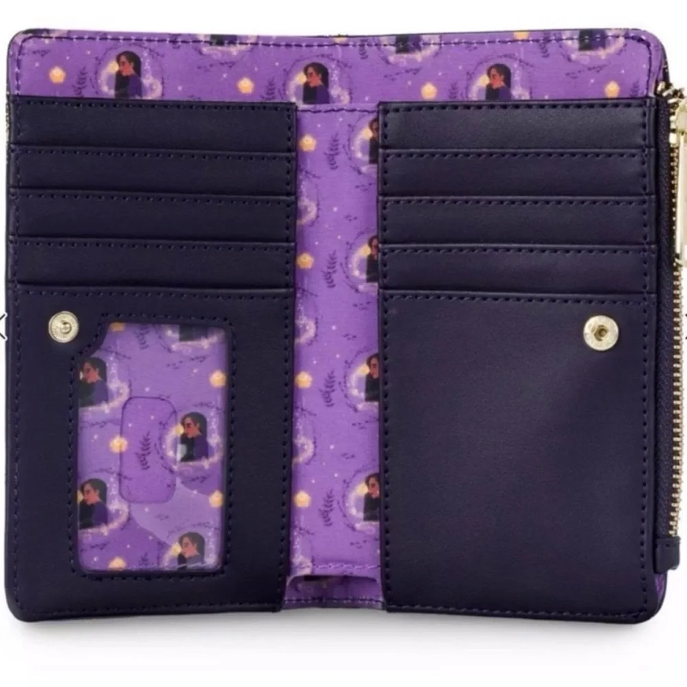 EXCLUSIVE Disney Parks LoungeFly Star ⭐️ Glow In The Dark Wallet